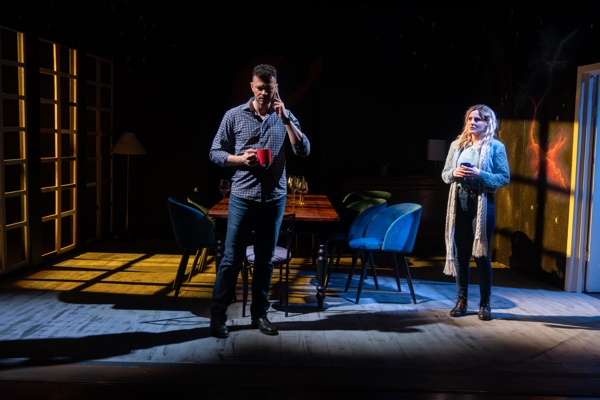 Coherence, redfox3, The 1812 Theatre, September 2024. Lighting by Michael Rowe.